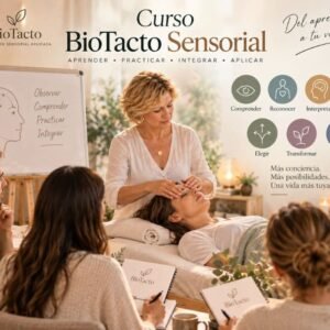 Descubre el Curso BioTacto Sensorial y aprende técnicas prácticas de percepción corporal, exploración sensorial y tacto aplicado.